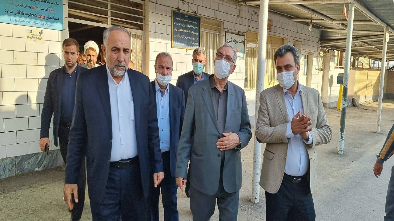 وزیر بهداشت از اورژانس بیمارستان مادر رامهرمز بازدید کرد