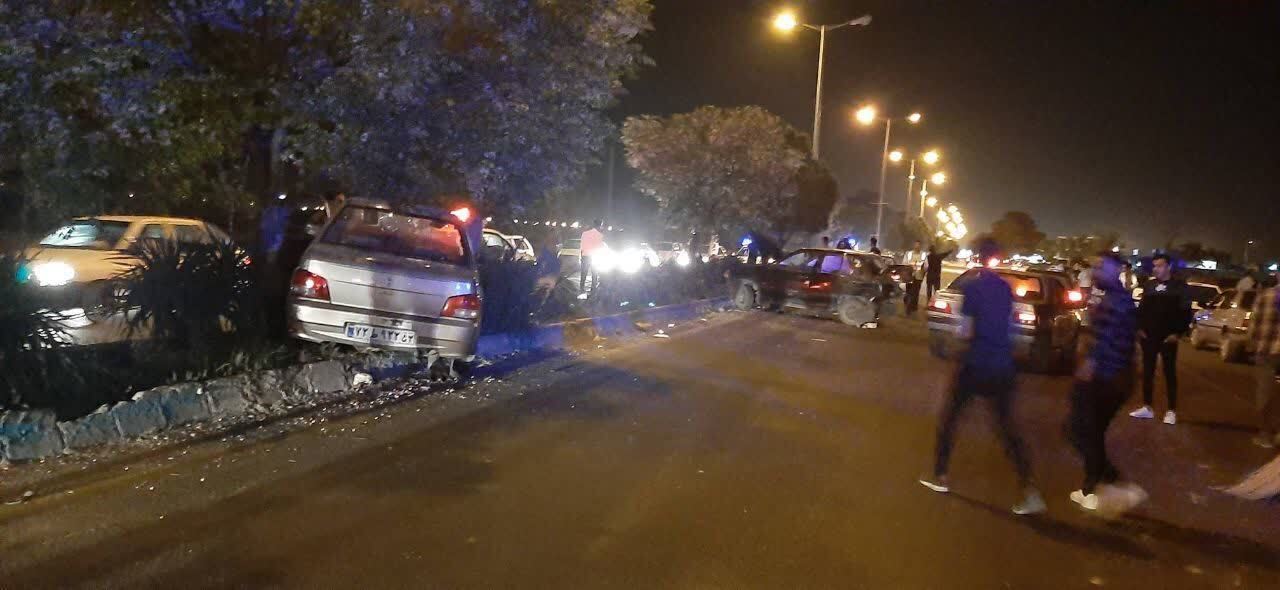 خروج اتوبوس از محور فردوس بشرویه حادثه افرید