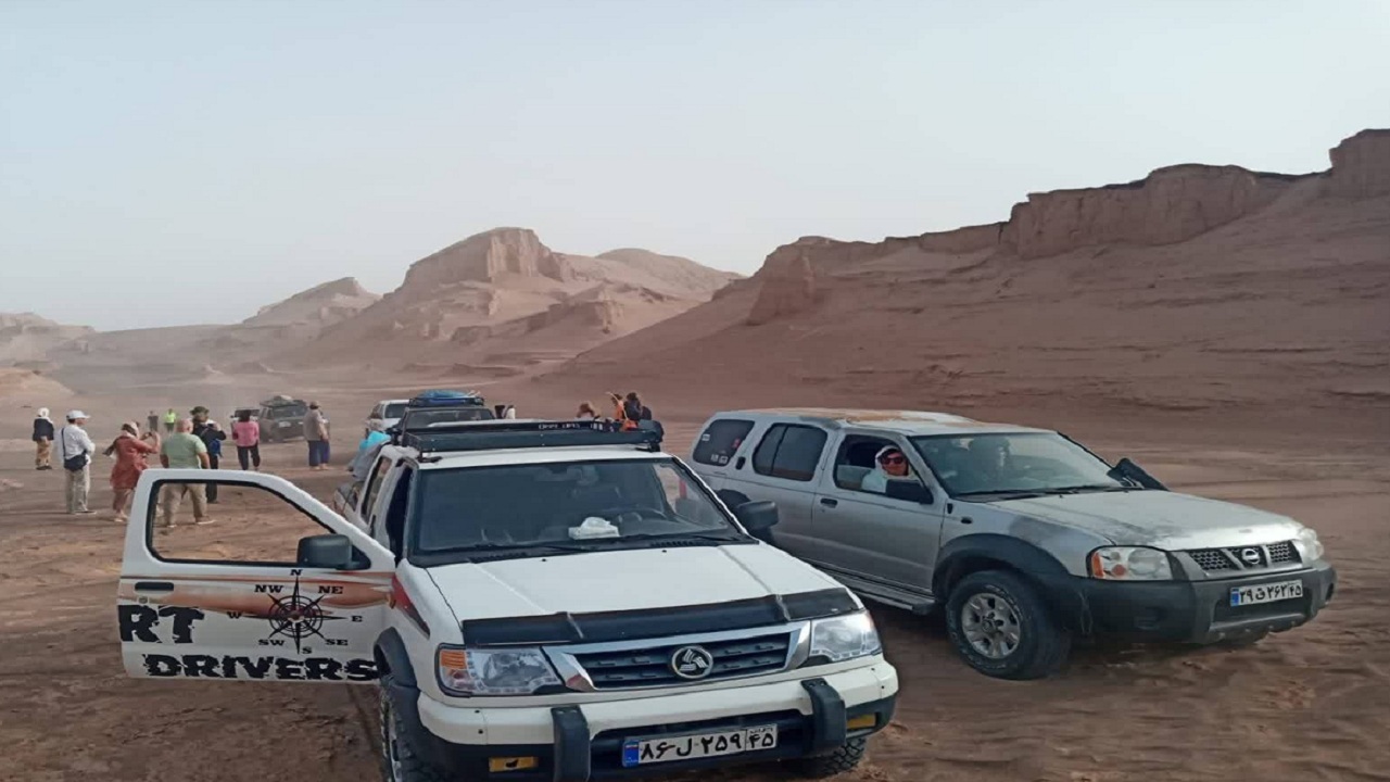 آفرود سواری درکویر زیبای شهداد
