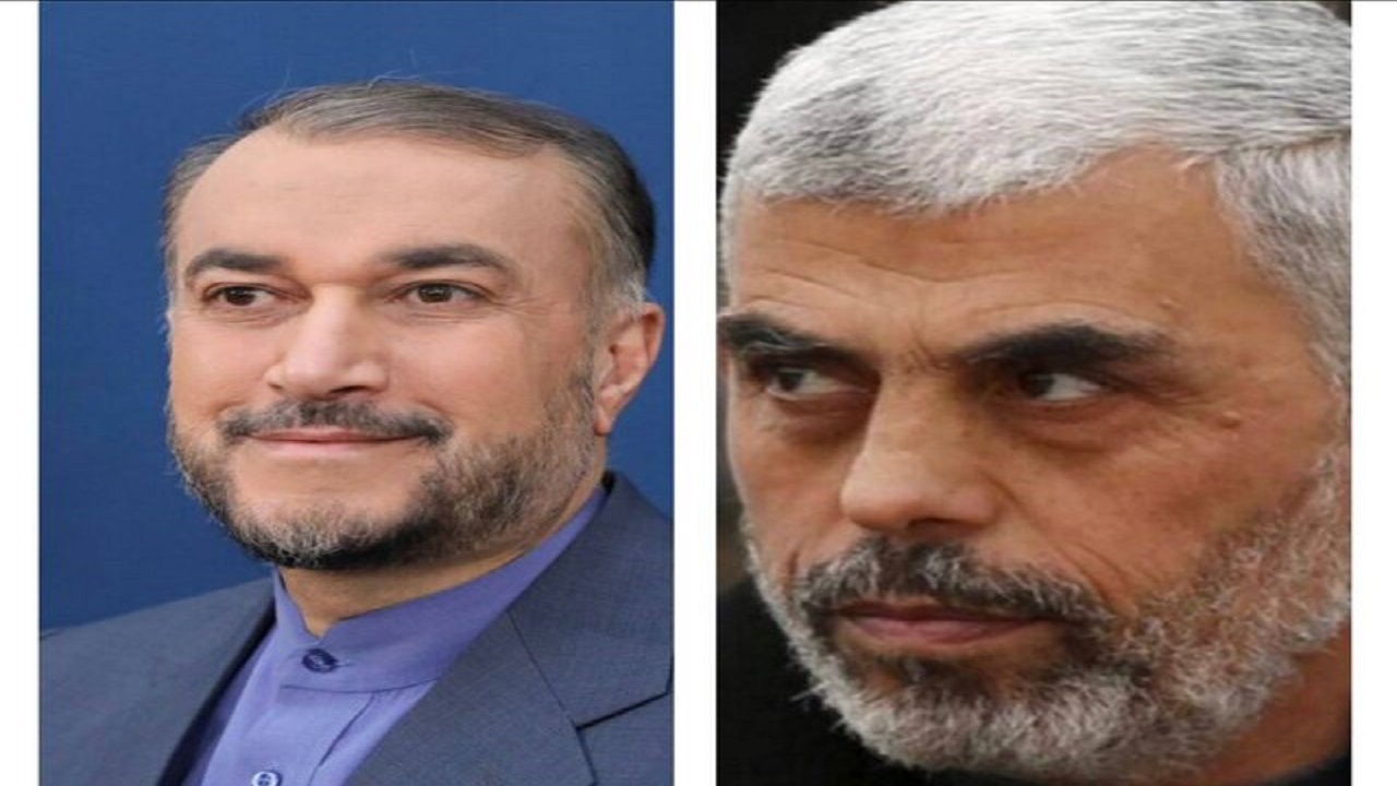 گفت‌وگوی تلفنی وزیر خارجه با رئیس دفتر سیاسی حماس در غزه