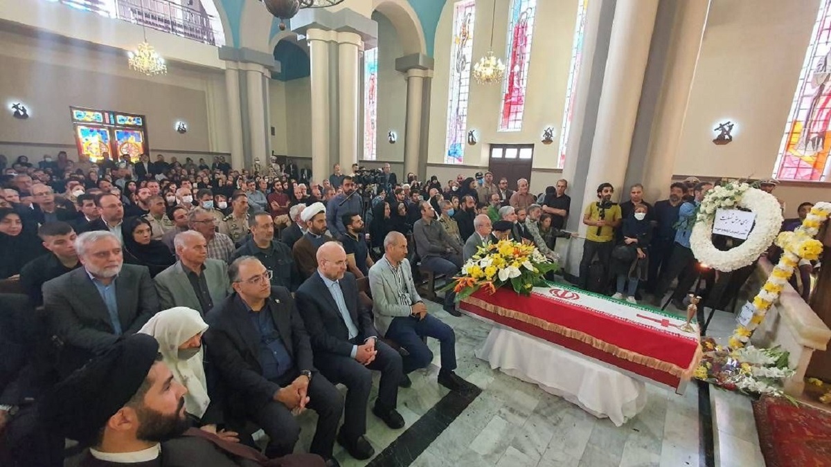 تشییع پیکر مطهر شهید جانی بت اوشنا