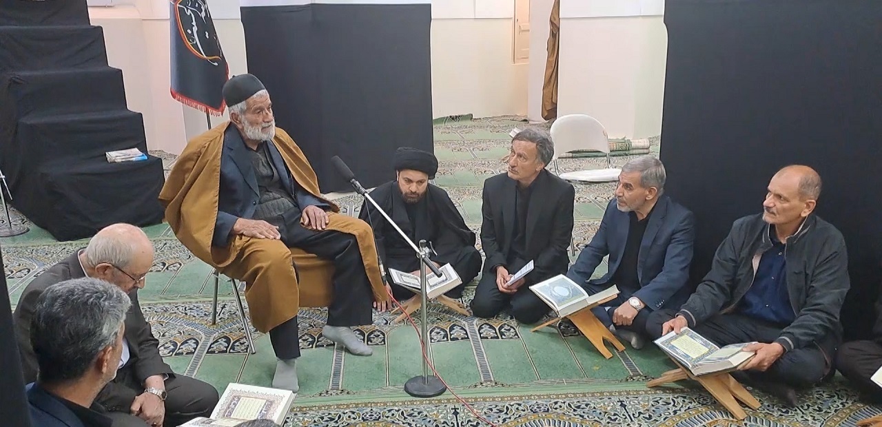 نکوداشت حاج سید رضا میرصفایی از معلمان قرآن