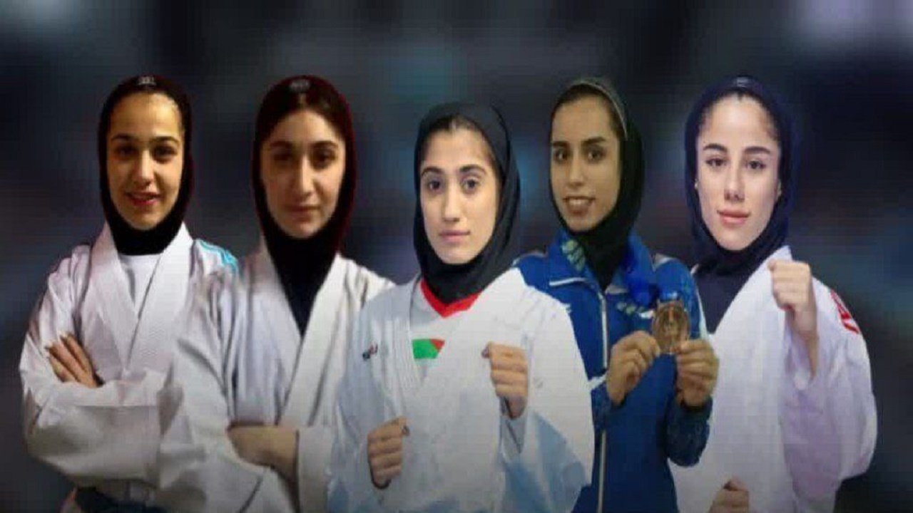 ۵ کاراته کا مازندرانی در اردوی تیم ملی بانوان