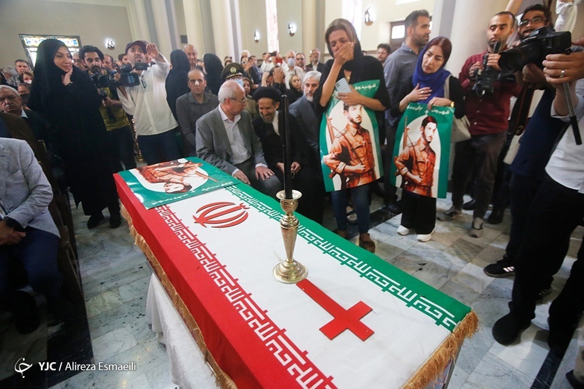تشییع پیکر مطهر شهید جانی بت اوشنا