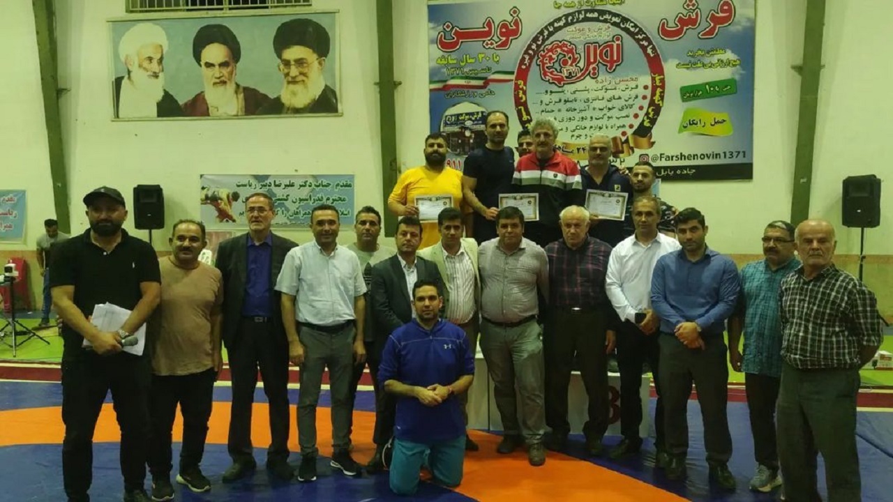 برگزاری اولین دوره رقابت‌های کشتی آزاد نونهالان مازندران در هادی شهر