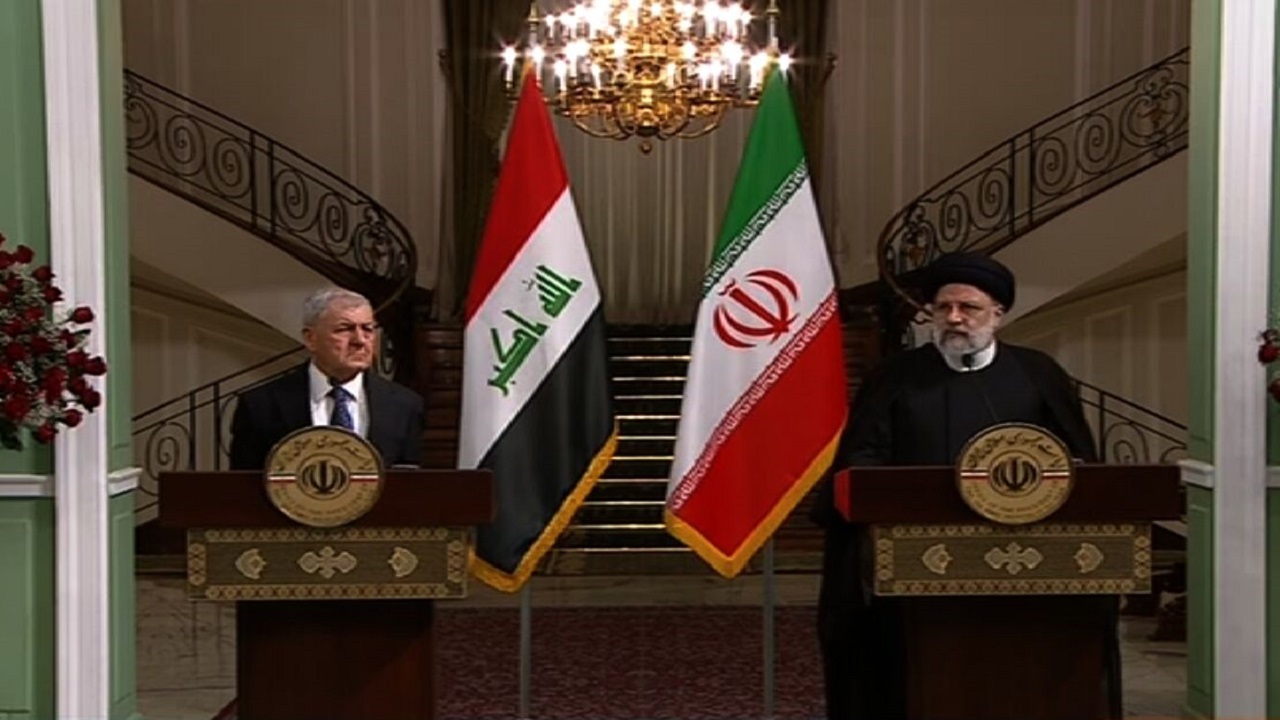 رئیسی: حضور آمریکایی‌ها در منطقه را مضر می‌دانیم/ عبداللطیف رشید: عراق هرگز کمک‌های ایران را فراموش نمی‌کند