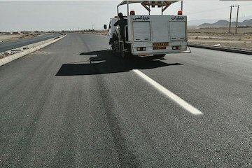 خط کشی بیش از ۷۰ کیلومتر از محور‌های مواصلاتی اردبیل