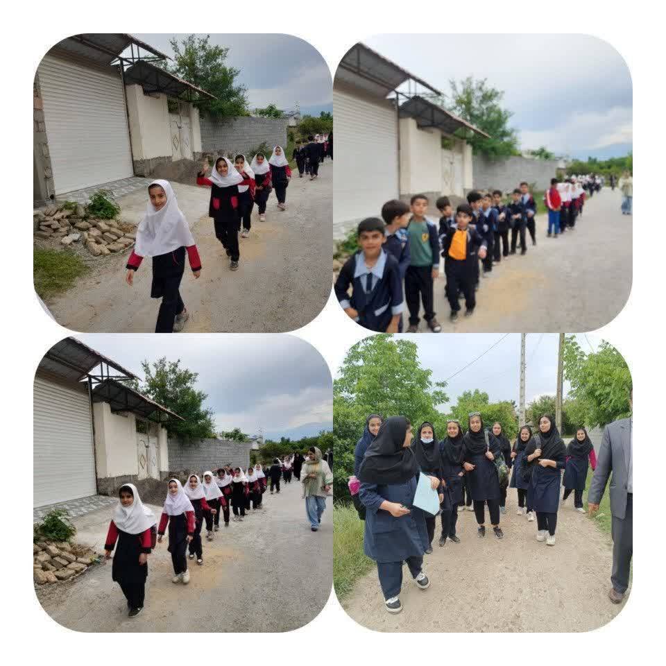 دانش آموزان در اردو