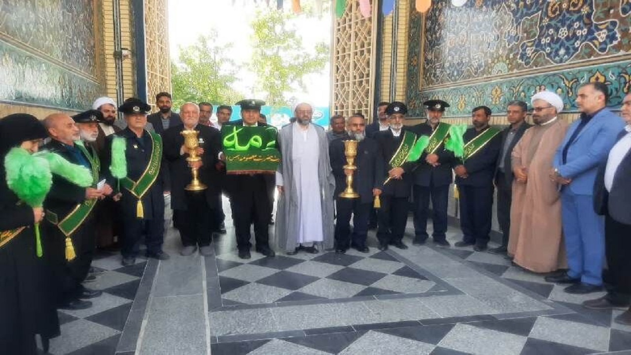 حضور کاروان خدام و سفیران کریمه اهل بیت در گنبدکاووس