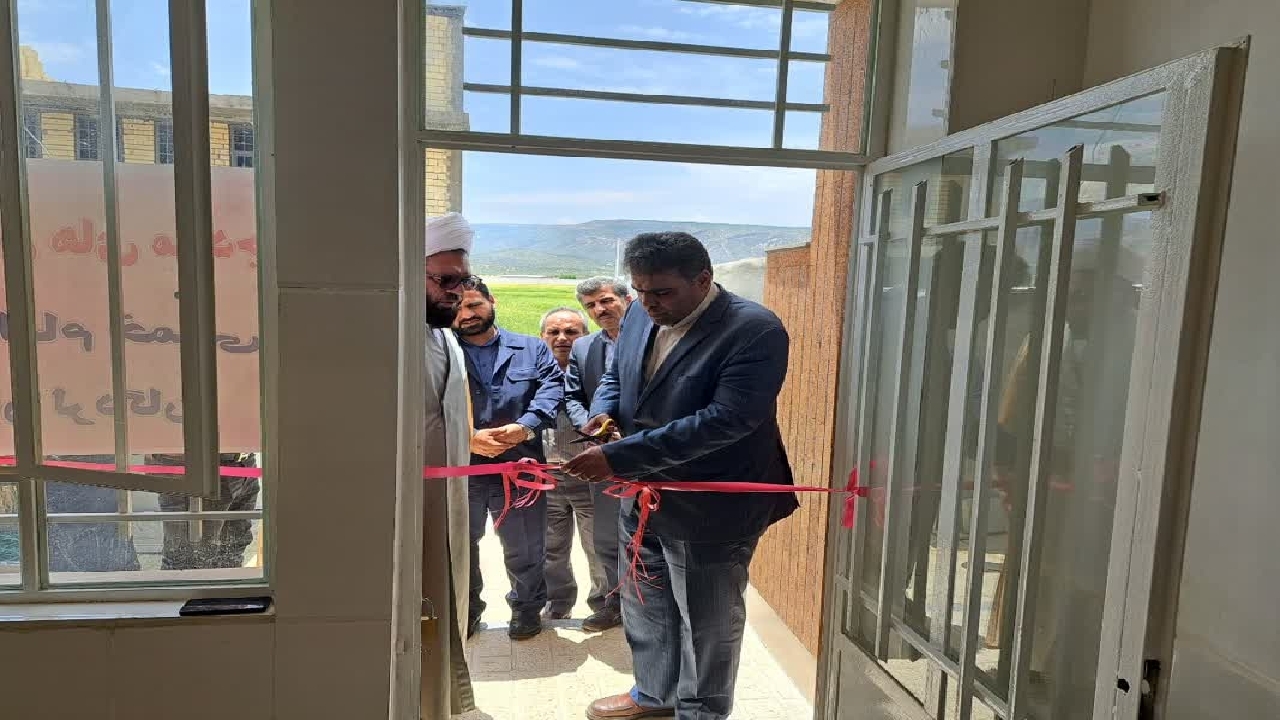 افتتاح یک طرح اشتغال زا در شهرستان لردگان