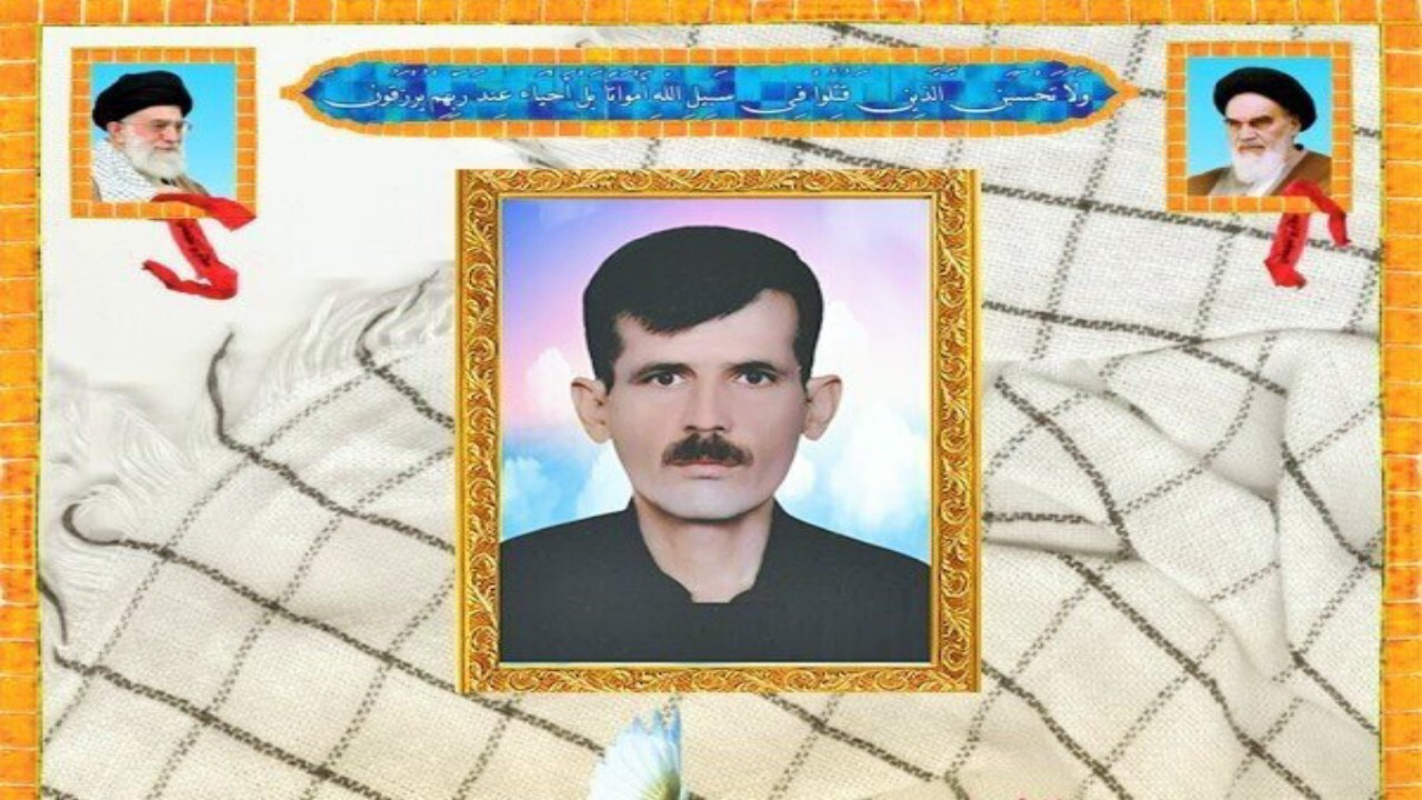 پیکر جانباز ۷۰ درصد لشکر فاطمیون تشییع شد + فیلم