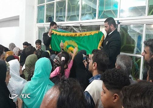 جشن زیر سایه خورشید در امامزاده سید مظفر بندرعباس
