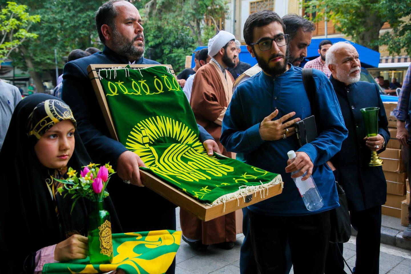 حضور خادمان امام رضا در دهه کرامت