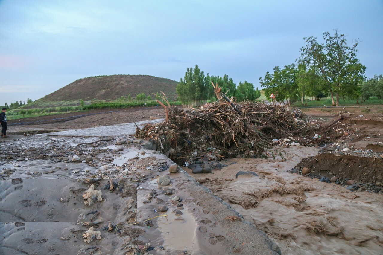 چهره شهر گرمی بعد از سیل