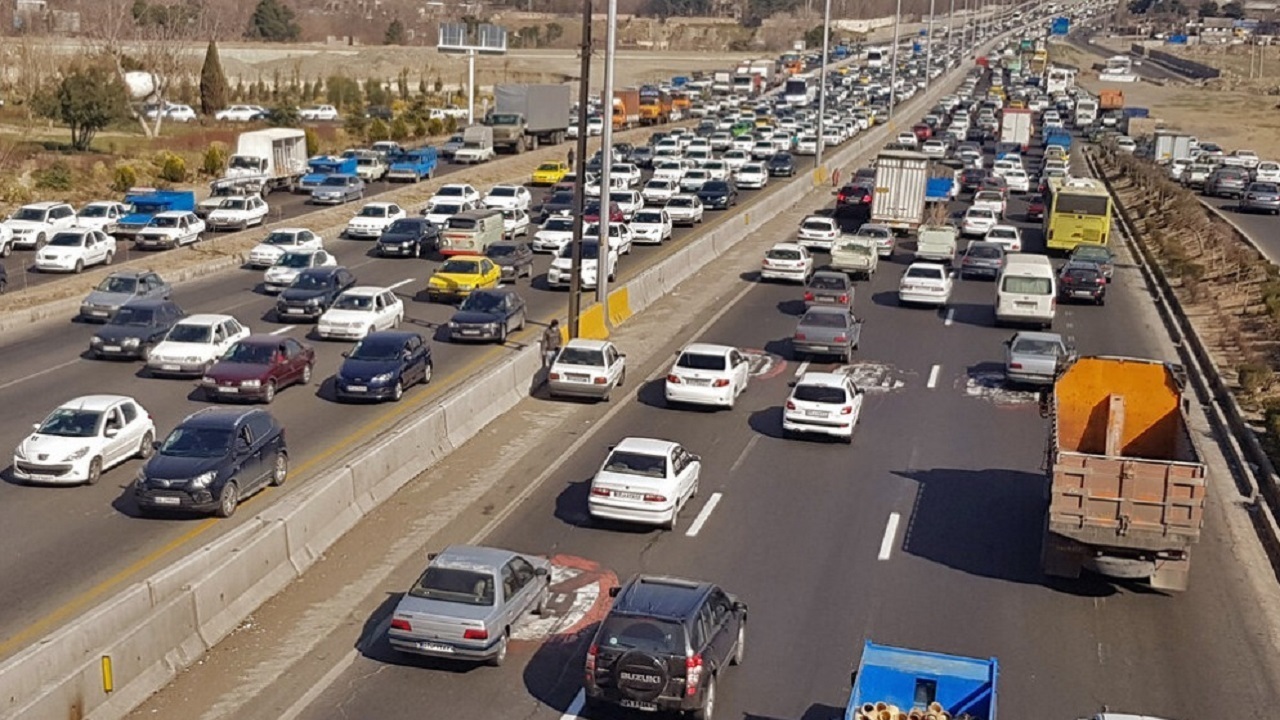 محدودیت ترافیکی در محور‌های مواصلاتی استان قزوین 