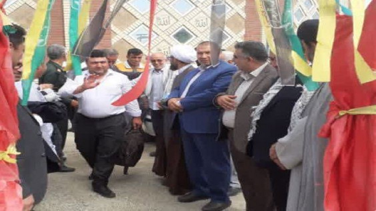 اعزام ۱۰۰ بسیجی به مناطق عملیاتی هشت سال دفاع مقدس در غرب کشور