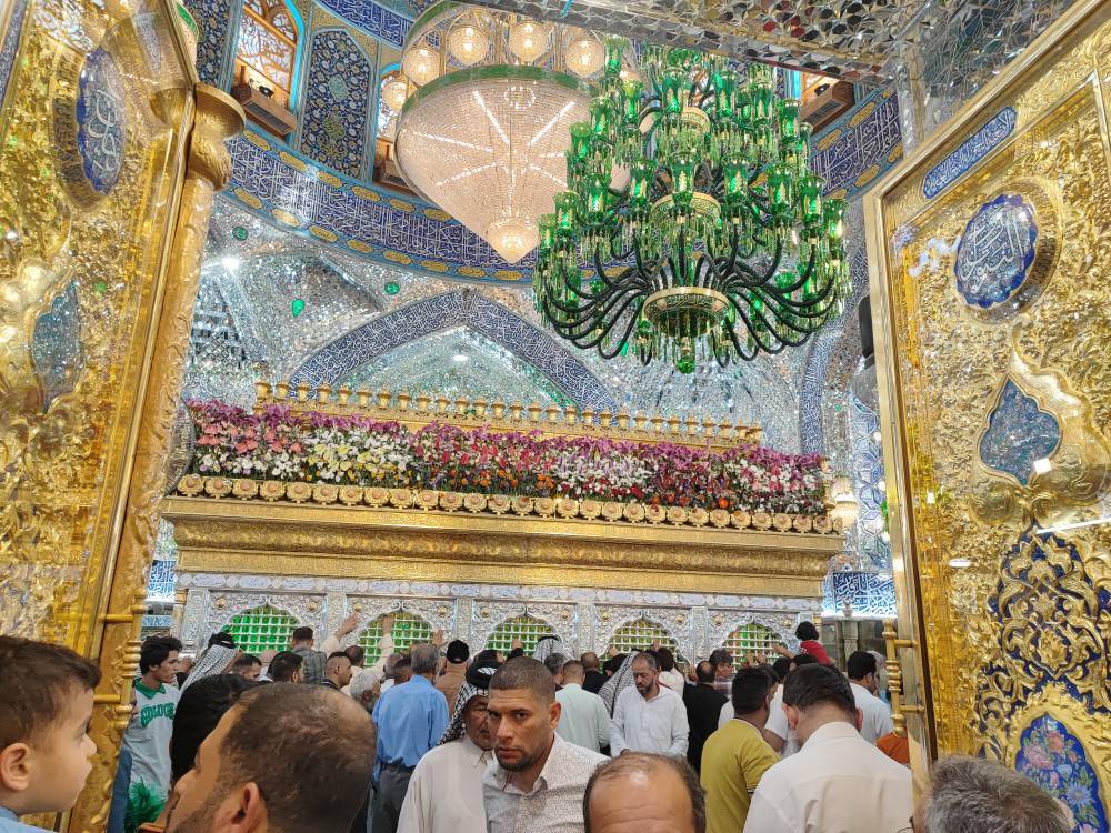 ضریح حرم امام علی