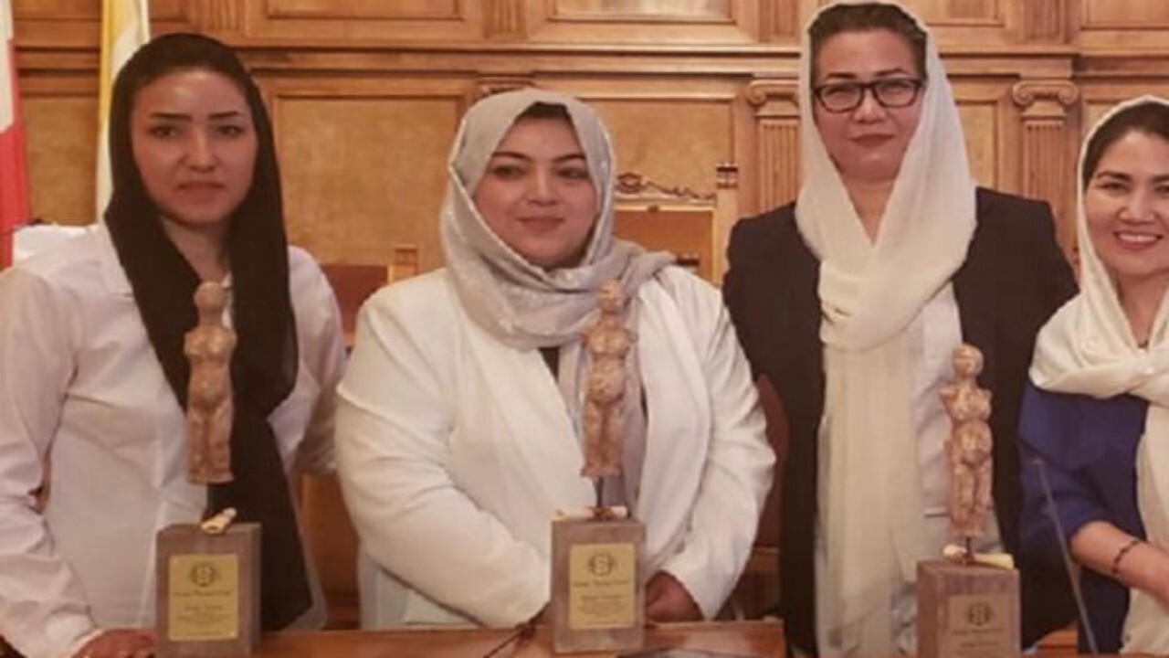 زنان افغانستانی جایزه رناتا فونته را کسب کردند