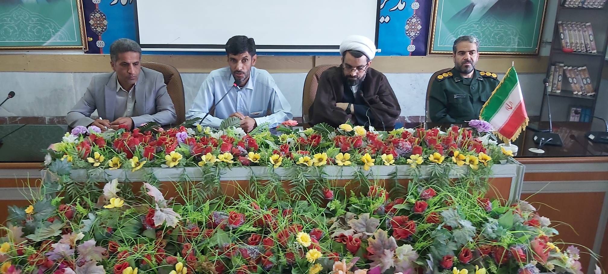 مراسم بزرگداشت ارتحال حضرت امام خمینی (ره) در انار