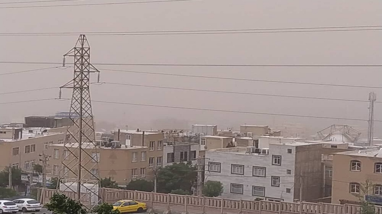 هوای کرمانشاه تا روز دوشنبه غبار آلود خواهد بود