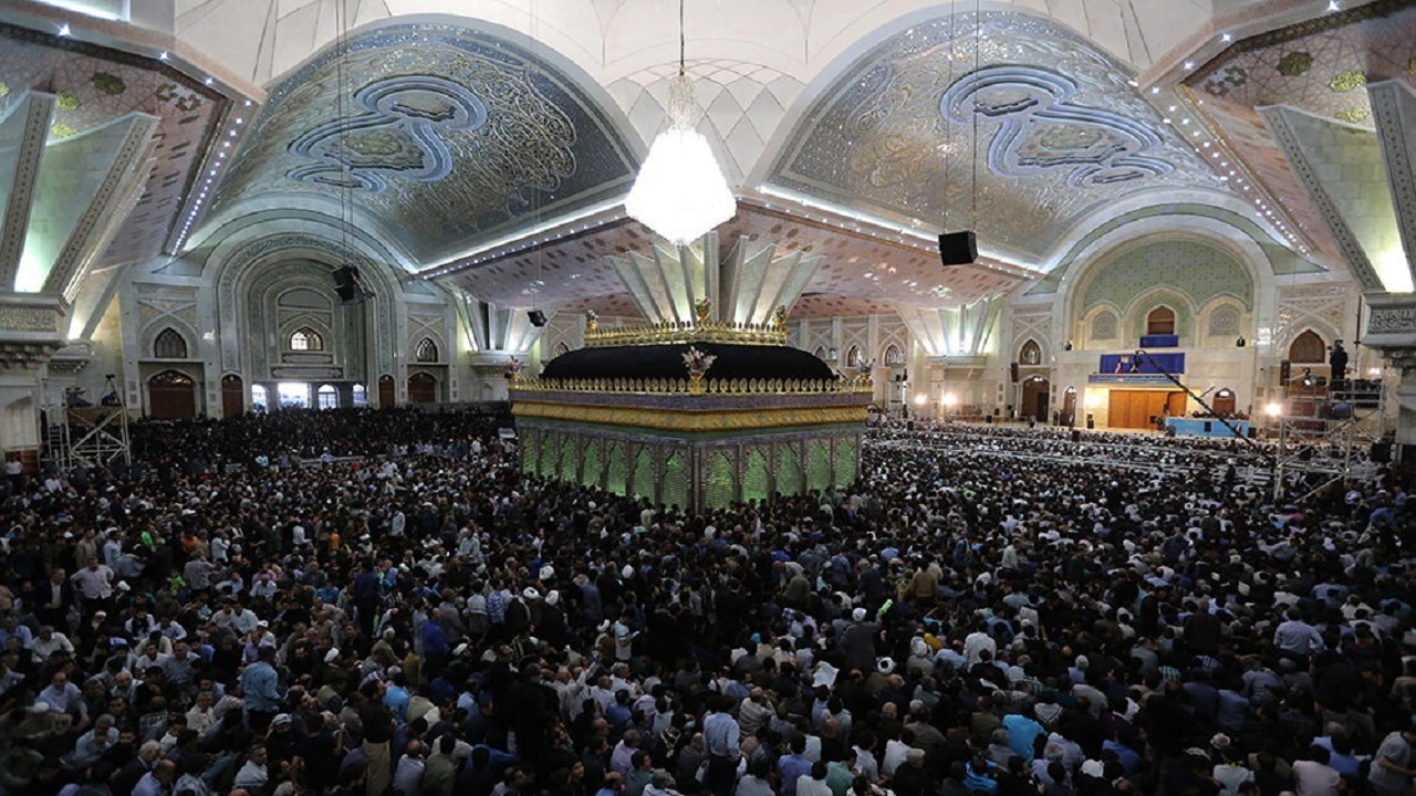 مراسم بزرگداشت امام خمینی (ره) به روایت شهروند خبرنگار‌ها