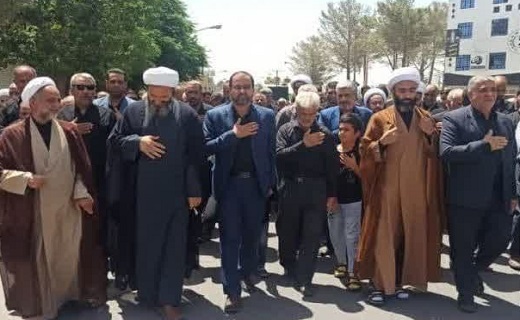 عزاداری مردم خراسان جنوبی در سالگرد رحلت امام خمینی (ره) + تصاویر