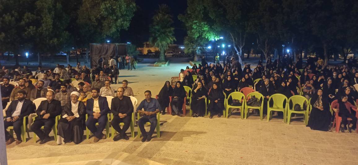 برگزاری مراسم بزرگداشت در شهر جویم