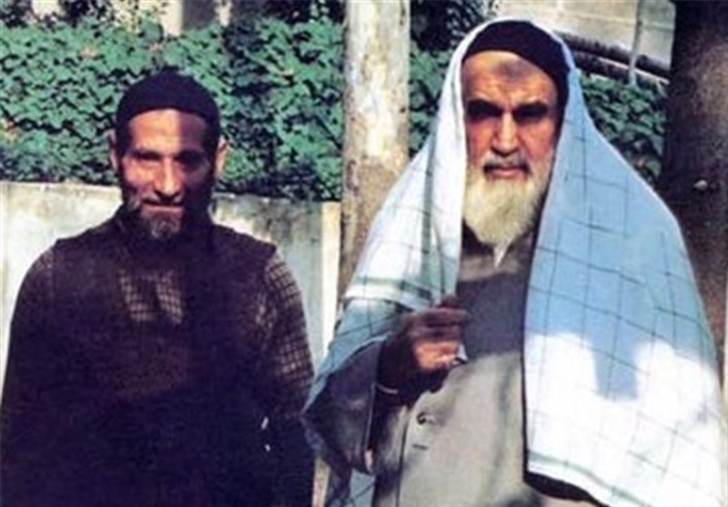 امام خمینی در منزل امام خمینی در منزل