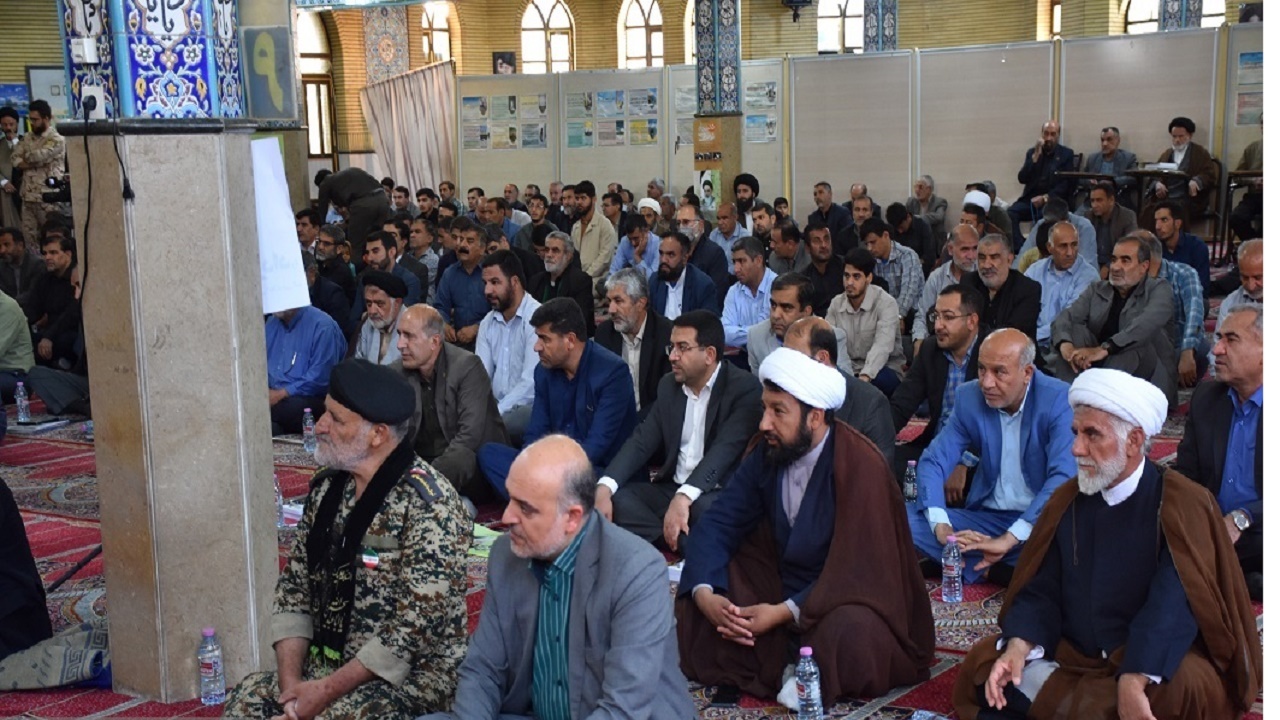 مراسم سی و چهارمین سالگرد ارتحال امام در یاسوج برگزار شد