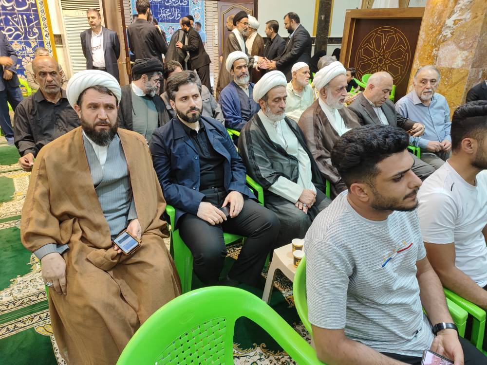 حضور روحانیون در مراسم حضور روحانیون در مراسم