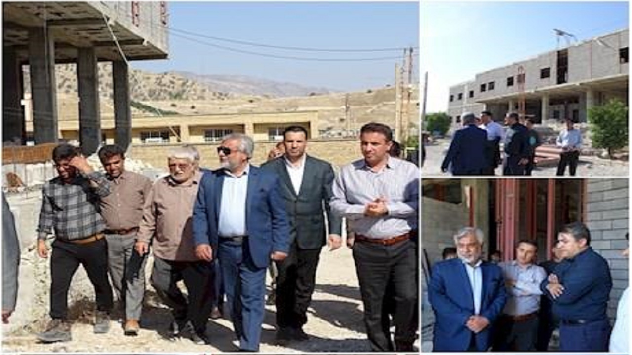 بررسی روند ساخت بیمارستان ۳۲ تختخوابی لنده