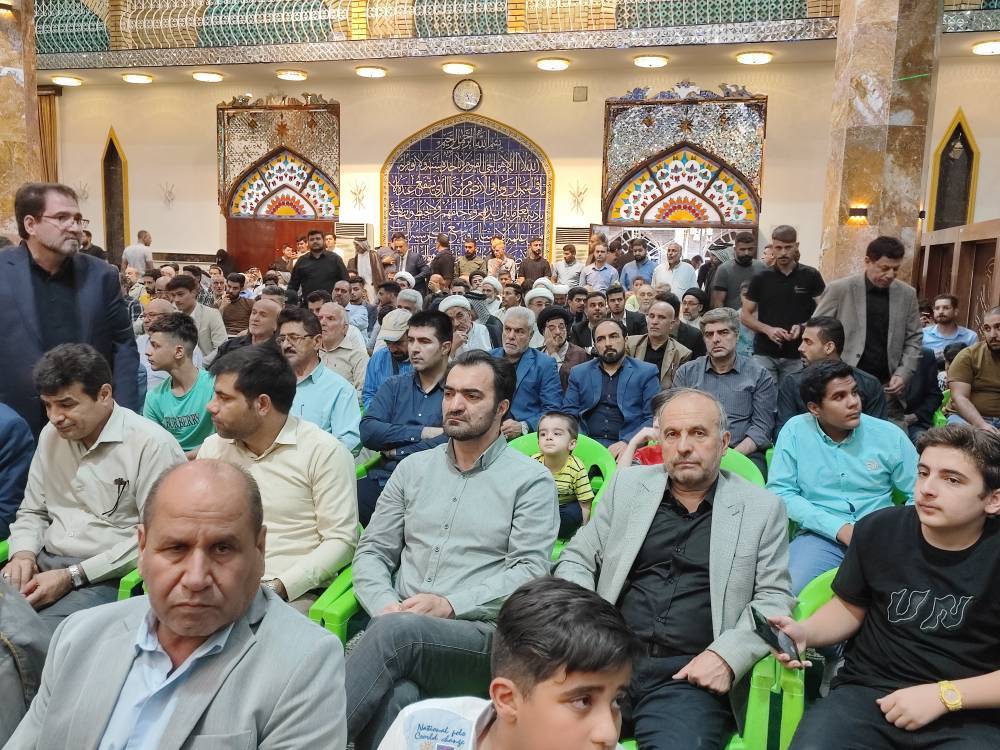 مراسم بزرگداشت امام در کربلا مراسم بزرگداشت امام در کربلا