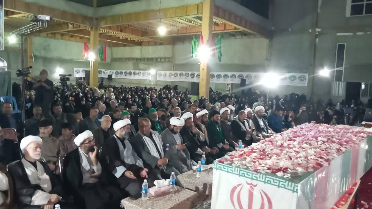 برگزاری مراسم استقبال از شهید گمنام تازه تفحص شده در دیباج + تصاویر