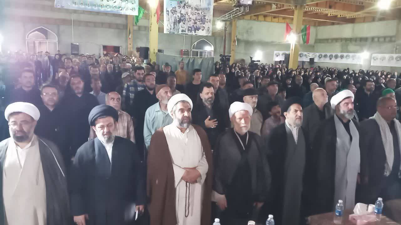 حضور باشکوه در مراسم
