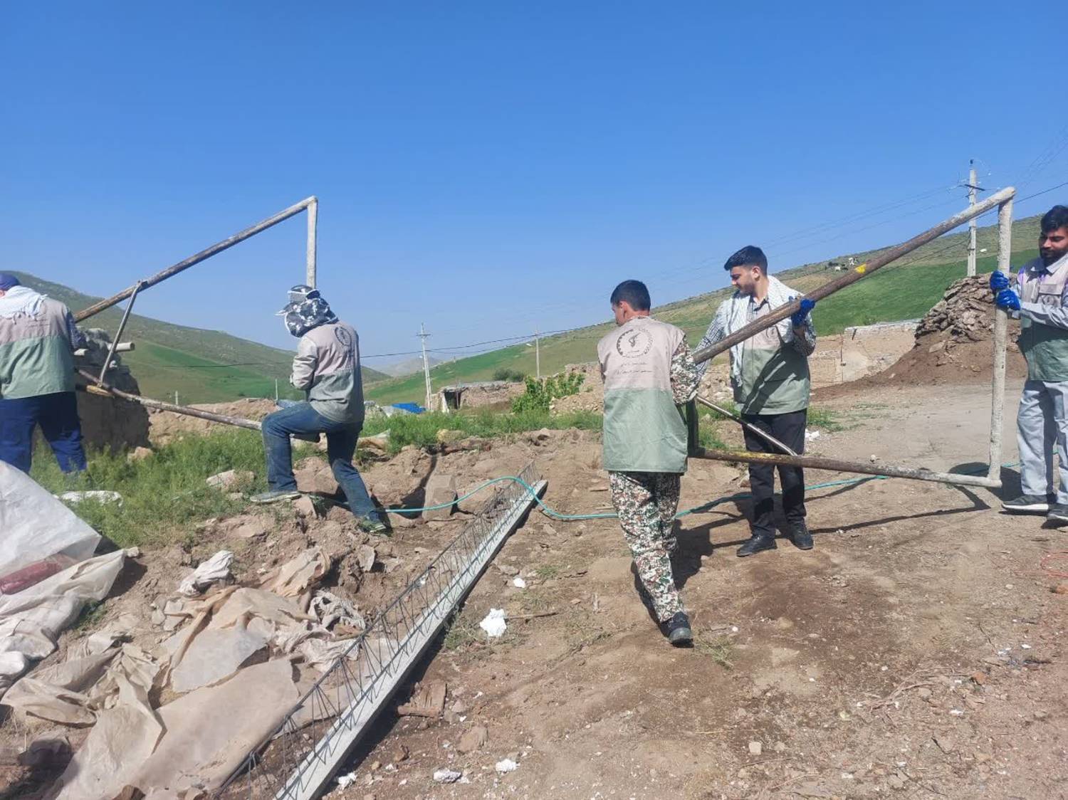 اقدامات جهتدی ساخت خانه