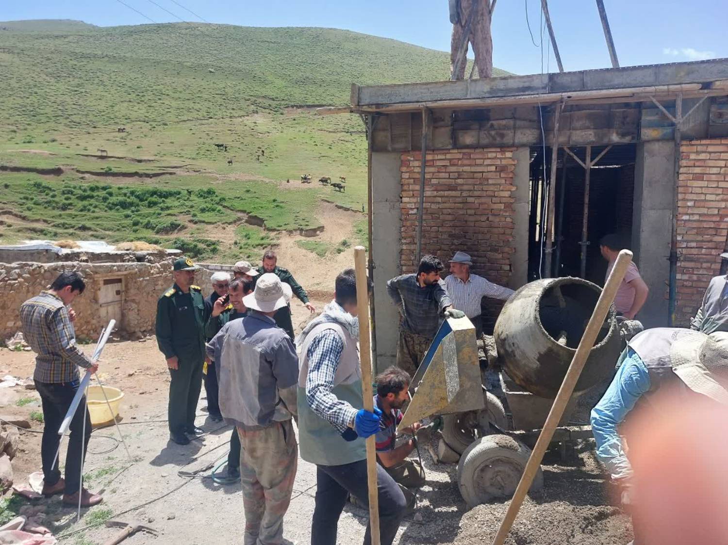 مهرورزی جهادگران در اهر