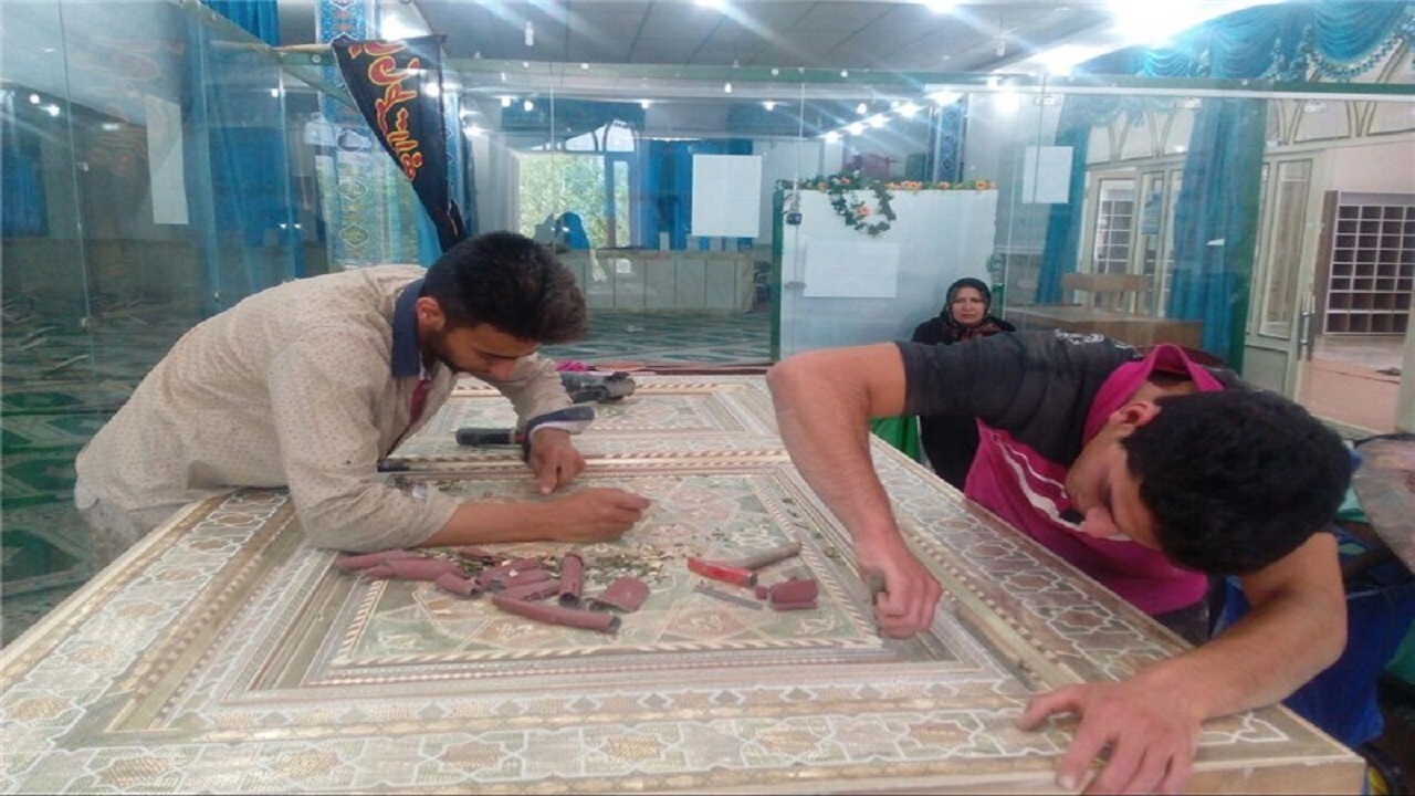 پیشرفت ۸۰ درصدی ساخت درب صحن باب المهدی حرمین عسکریین در کهگیلویه و بویراحمد