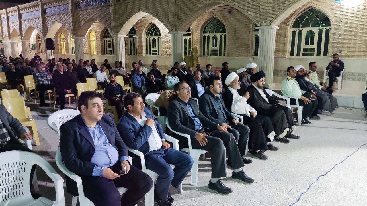مراسم بزرگداشت امام خمینی (ره) در لارستان