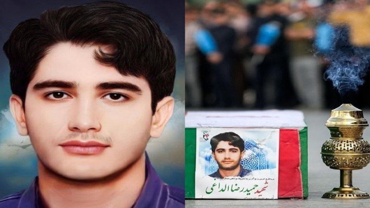 مراسم چهلم شهید غیرت «حمیدرضا الداغی» در اسدآباد برگزار می شود
