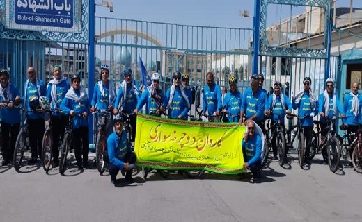 حضور کاروان دوچرخه سواری میبد در مراسم سی و چهارمین سالگرد ارتحال امام خمینی + تصویر حضور کاروان دوچرخه سواری میبد در مراسم سی و چهارمین سالگرد ارتحال امام خمینی + تصویر