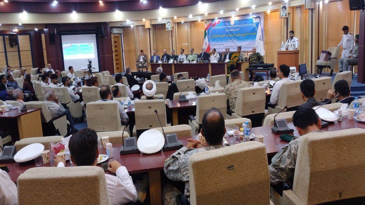 تجلیل از ۱۸ جوان گلستانی ناوگروه ۸۶ نیروی دریایی راهبردی ارتش