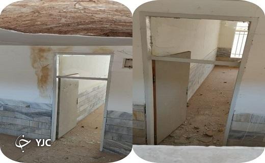 مدرسه گلستان در بافت تاریخی یزد، دیگر گلستان نیست+تصاویر