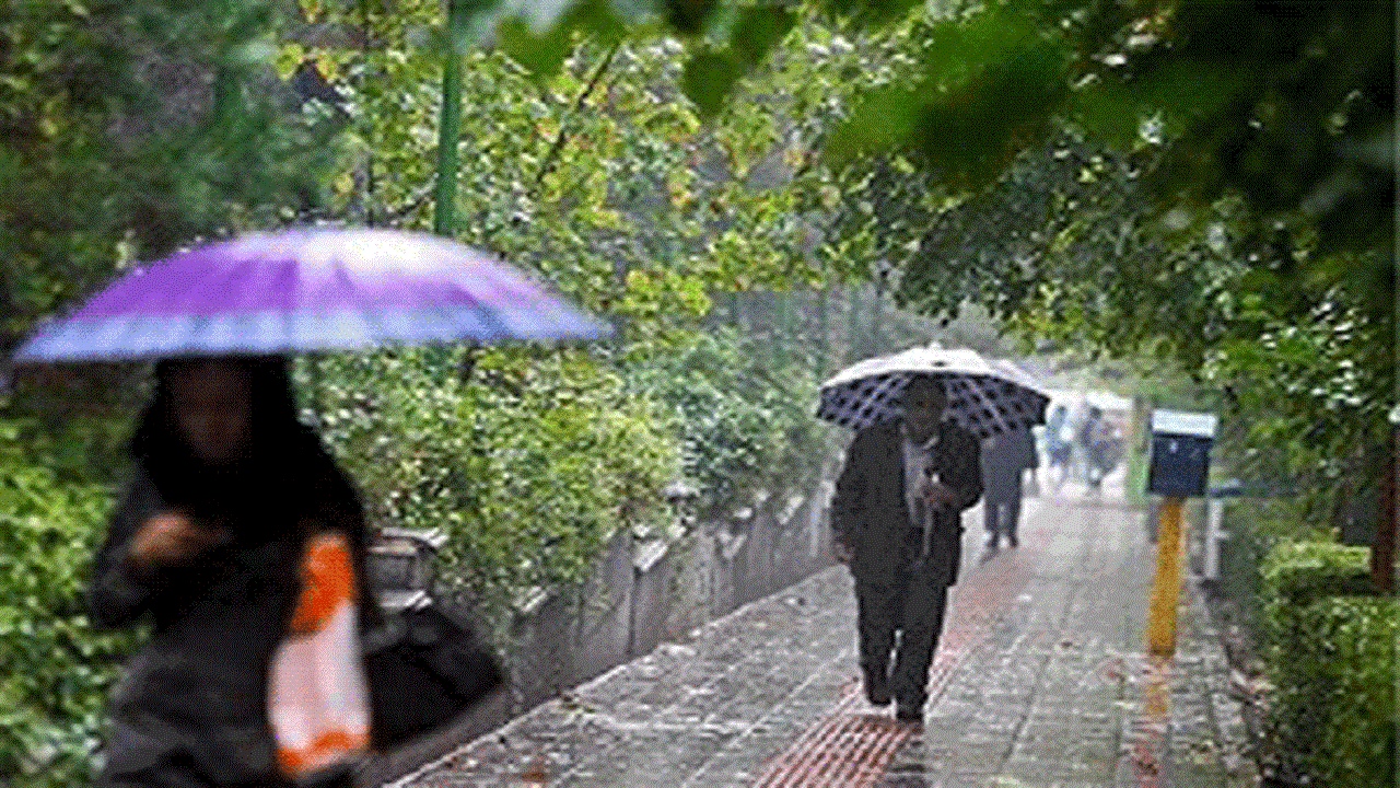 هشدار زرد و نارنجی هواشناسی اردبیل برای تشدید بارش‌ها و وقوع تندباد لحظه‌ای