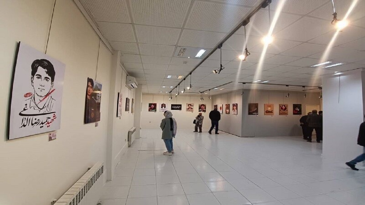 گشایش نمایشگاه پوستر "خوش غیرت" در اردبیل