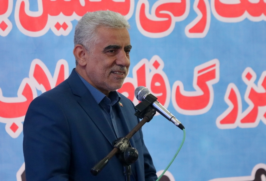 کلنگ زنی طرح تکمیلی فاضلاب رشت