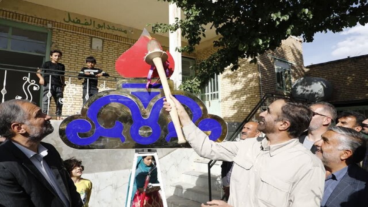 بهره مندی اهالی روستای بهشت آباد از نعمت گاز طبیعی