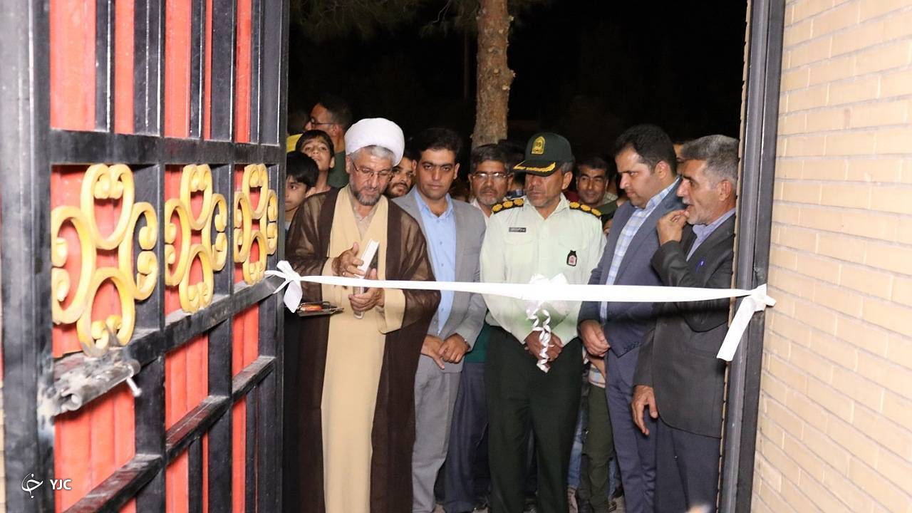 افتتاح مجموعه فرهنگی ورزشی رضوان در امین شهرِ انار