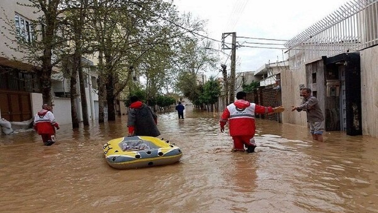 امدادرسانی به ۱۲۰۵ نفر در سیل و آبگرفتگی در ۷۲ ساعت گذشته