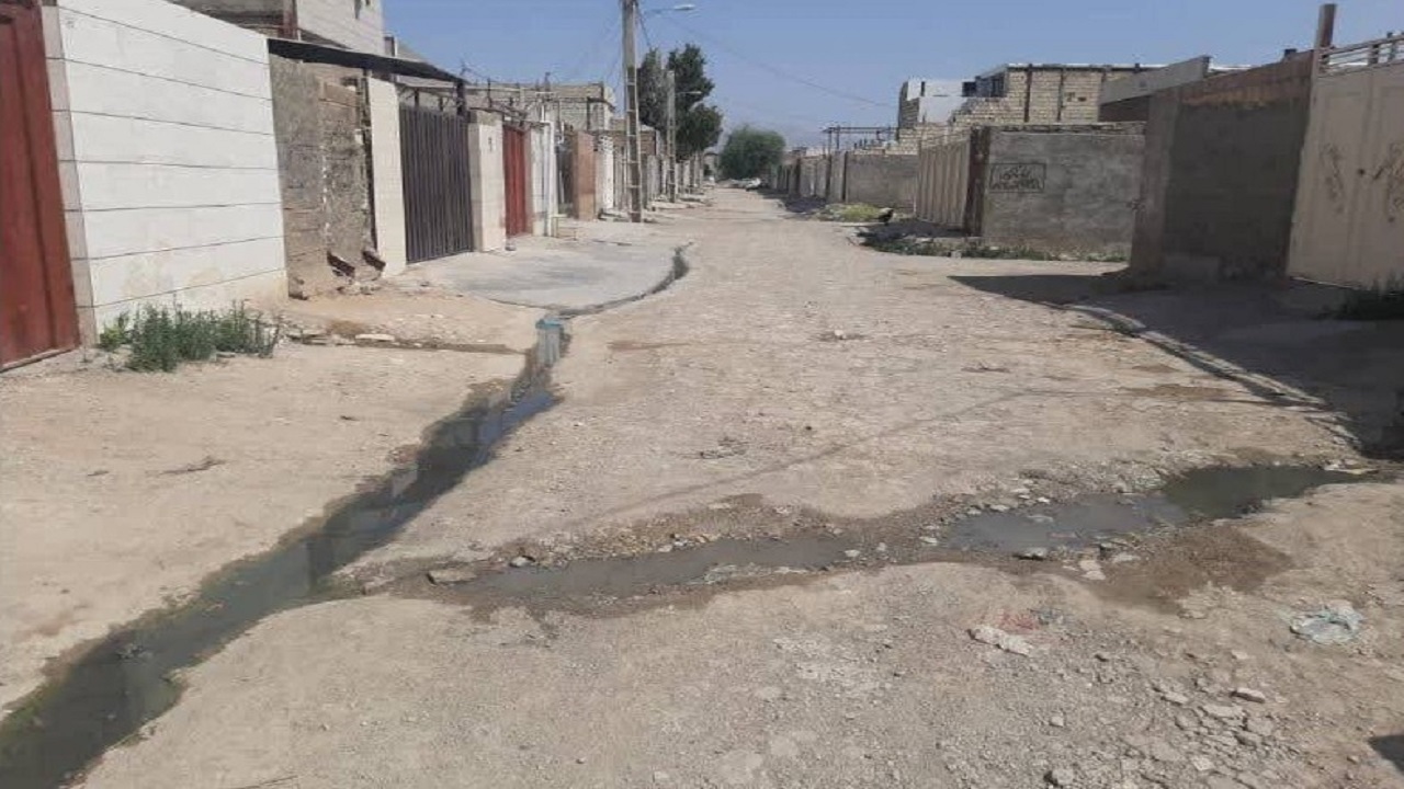 مشکلات شهرک قائم اهواز از زبان شهروند خبرنگار + فیلم