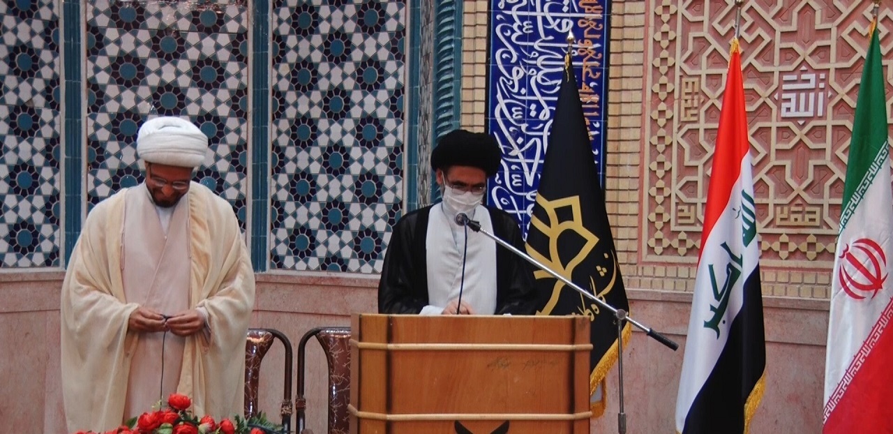 نشست دانشجویان عراقی دانشگاه کاشان با امام جمعه این شهرستان